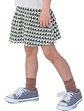 [ever closet] エバークローゼット 子供服 女の子 服 かわいい おしゃれ キッズ 春 春夏 夏 総柄1分丈スカッツ スカート 80 K-グリーン(幾何学柄)