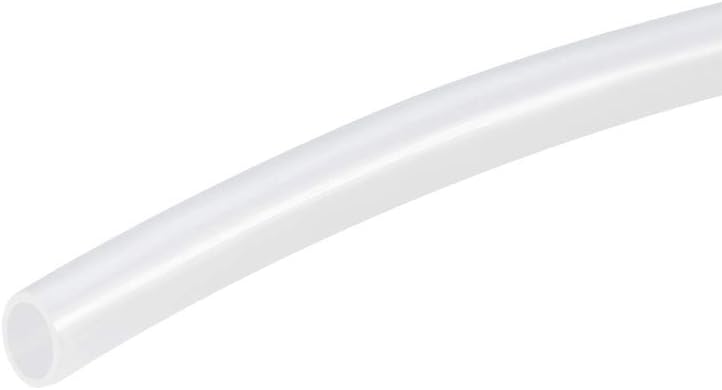 uxcell PTFE Tubing 1.8mm ID x 2.2mm OD x 16ft PTFE Tube for PLA ABS 3D Printer