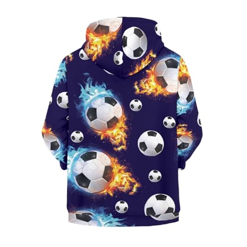Image of Biyejit Kids Novelty 3D Graphic Printed Hooded Sweatshirt