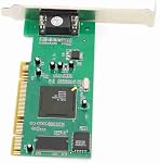 KIMISS PCI Carte graphique, pour ordinateurs de bureau, 8MB 32Bit VGA Carte vidéo, support multi-affichage, pour ATI Rage XL, Accessoires informatiques