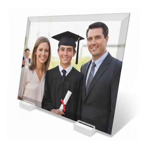 Ice Prints Custom Flat Glass 10"x8" Photo Prints With Acrylic