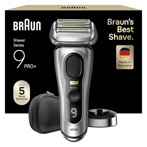Braun Series 9 PRO +, Rasoio Elettrico Barba, Regolabarba Uomo,...