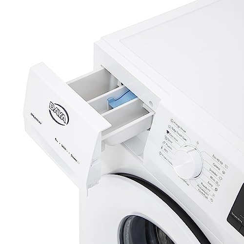 Daya Lavatrice DHLB8014V, Motore Inverter, Programmi Vapore, 8 kg, 1400 giri/minuto, Classe Energetica A, Display LCD, 15 Programmi, Funzione Pausa e Aggiungi, Esclusione Centrifuga - Immagine 5