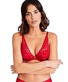 Aubade, Push-Up Schalen-BH ROSESSENCE, Verstellbare Träger, Größe: 70E, Farbe: Rot Gala, HK81