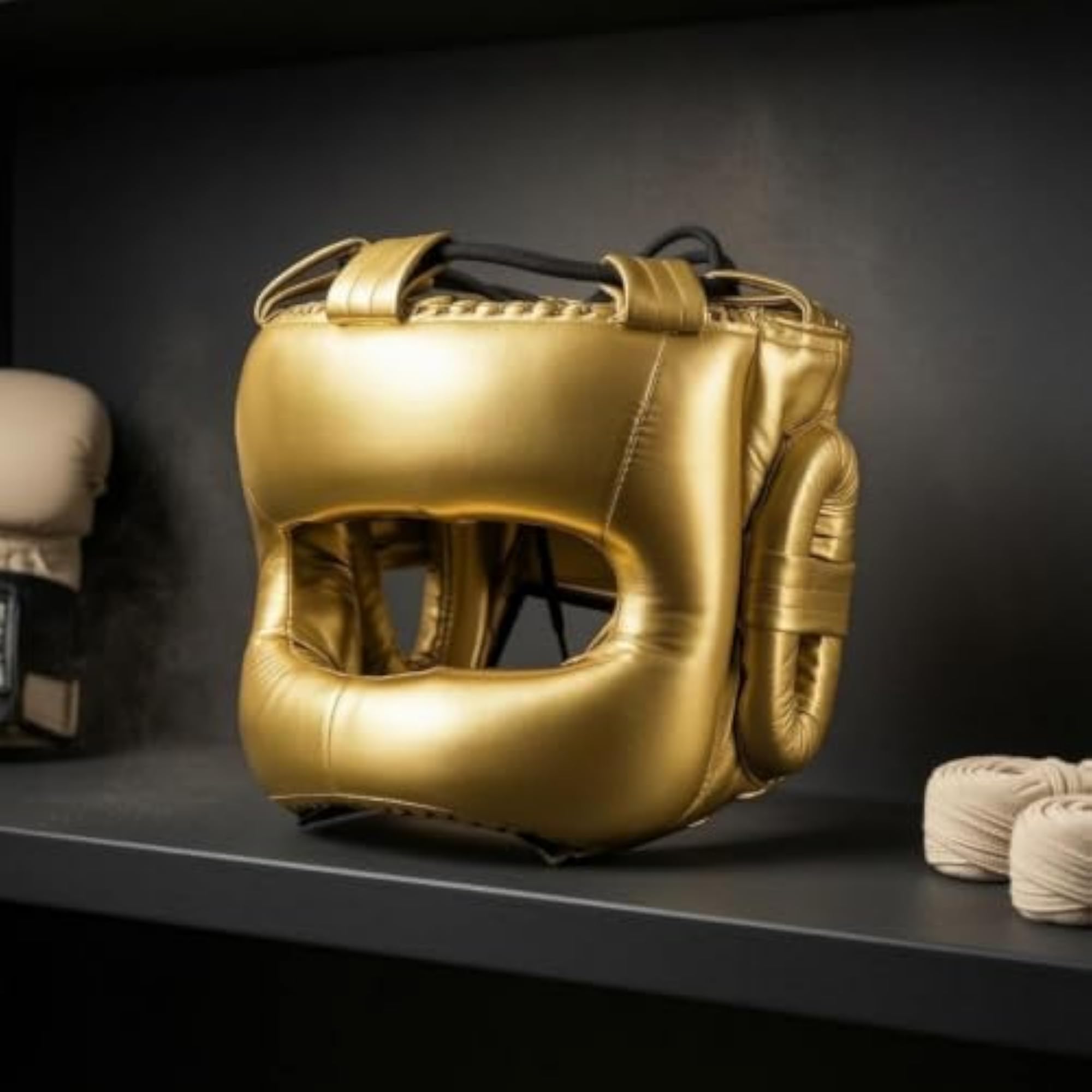 Padded Boxing Headgear with Ear Coverage