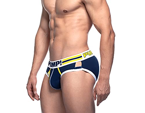 Pump! Recharge SideCut (X-Large) Navy, Yellow, White