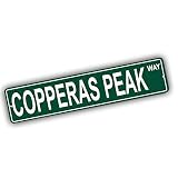 New Mexico Mountains Pick Your Mountain Compatible/Replacement for Copperas Peak United States Mountain Aluminum Metal Tin Street Sign Style Home Decor For Man Cave Poker Tavern Game Room
