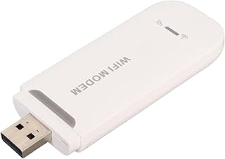 LTE Router, SIM Card Slot 4G WiFi Router 10 Users Share Multi Protection 150Mbps for Family (White)