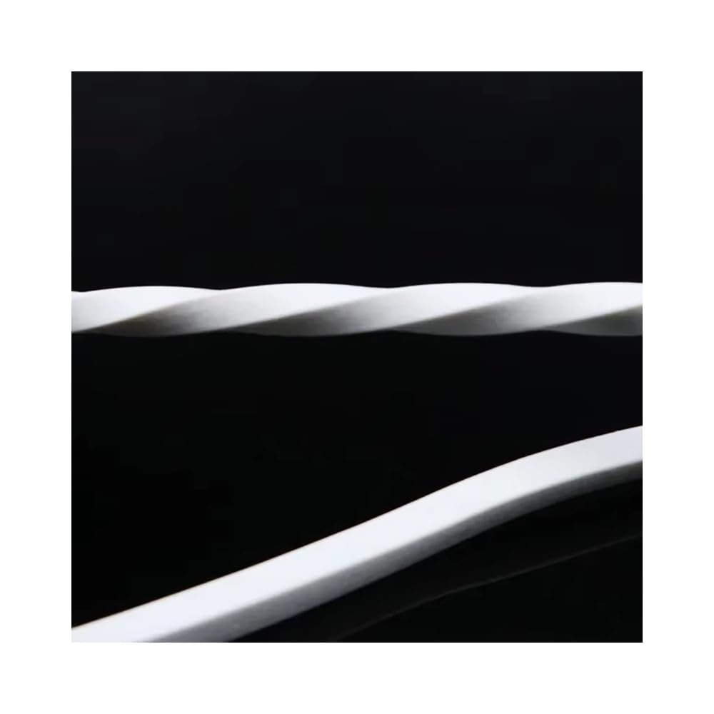 Striscia di Guarnizione in Schiuma di Silicone, Striscia di Tenuta in Spugna Gomma siliconica Quadrata Bianca da 10 m, Dimensioni Multiple for Porte finestre(3mm x 20mm)