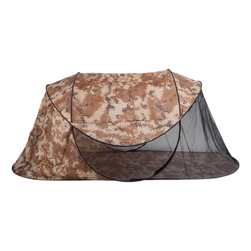 Tienda de campaña para exteriores, refugio portátil plegable de malla para 2 a 3 personas, toldo de casa de pantalla, tienda de campaña ligera para senderismo, refugio ventilado para mochileros