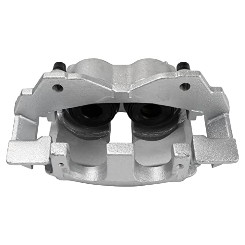 Image of TRQ Front Brake Caliper Set Compatible with 1999-2002 Jeep Grand Cherokee
