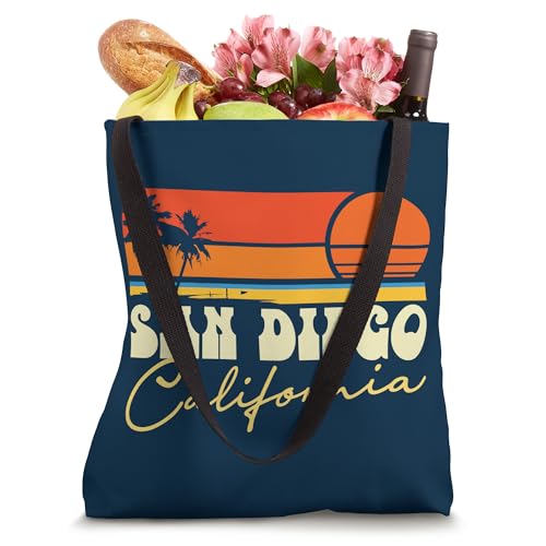 Bolso Tote San Diego California miniatura 4