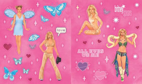 The Official Britney Spears Sticker Book: More Than 500 Stickers! – vue 6
