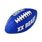 Menolana Rugby Ball,American Football Indoor Outdoor Training Equipment Wear Resistant Nonslip for Game Family Friends Party Match Gym, Size 4