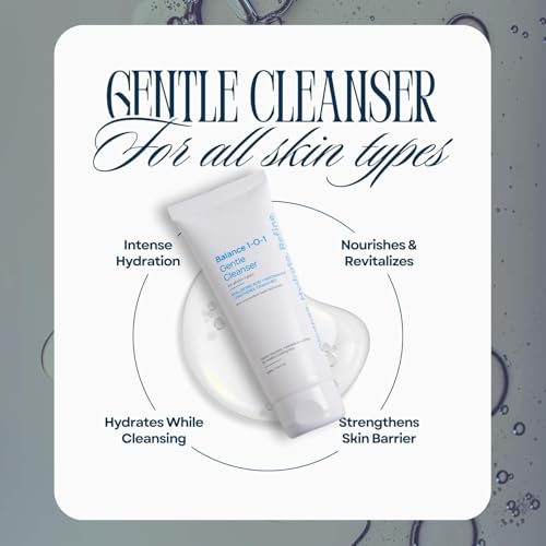 Image of Balance 1-O-1 Gentle Hydrating Face Cleanser with Niacinamide & Hyaluronic Acid | Deep Cleansing Face Wash for Soft & Healthy Skin | 100ml