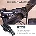 Dreyoo Bike Light Mount Adapter Compatible with NiteRider Lumina and Lumina Micro and Mako Series, Bike Headlight Computer Mount Helmet Adapter (2 Pack)