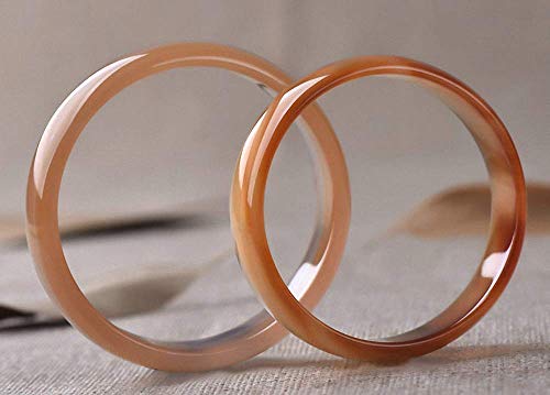 Image of Natural Agate Bracelet Bangle With Gift Box Free