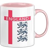 England Flagge London Tasse Geschenk Lustige Geschenkidee Spruch (Rosa)
