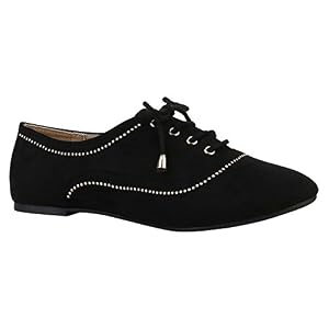 stiefelparadies stiefelparadies Damen Halbschuhe Klassische Schnürer Strass Wildleder-Optik Schuhe 152650 Schwarz Strass 37 Flandell stiefelparadies stiefelparadies Damen Halbschuhe Klassische Schnürer Strass Wildleder-Optik Schuhe 152650 Schwarz Strass 37 Flandell