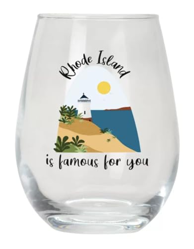 Songbook Ink Wine Glass – 12 oz Clear Stemless Glass Free