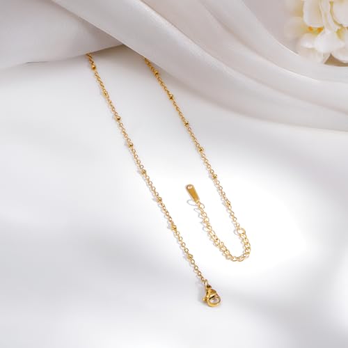 Image of Rubans Demi Fine Stainless Steel Alphabet Pendant CZ Gift for Women & Girls