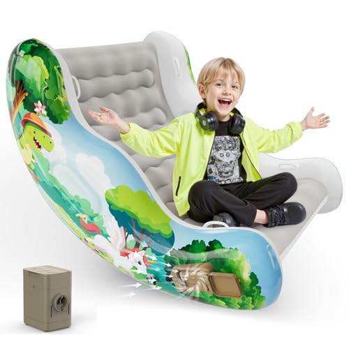Sensory Chair for Kids, Inflatable Rocking Chair for Kids...