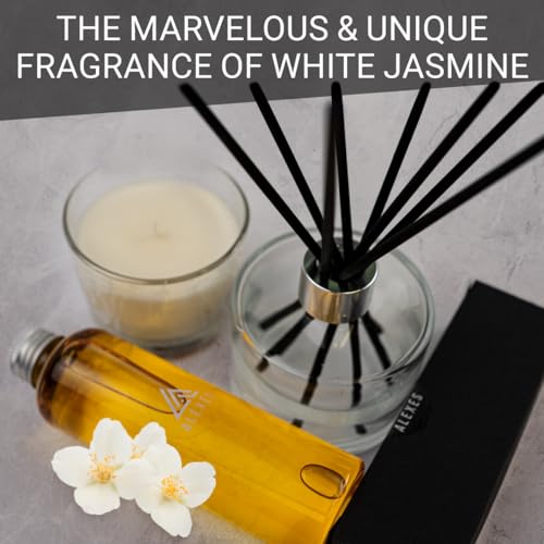 Set Difusor de Aceite Esencial Jazmín con Vela y Sachet miniatura 4