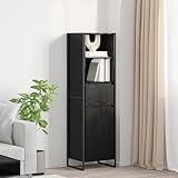 Matériau: Bois d'ingénierie Générique Bibliothèque Chêne Noir 43 x 36 x 150.5 cm Bois d\'ingénierie,Meubles,Armoires & Meubles de Rangement,Buffets & bahuts,Noir,27.68 KG,886624