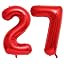 Double Number Red 27