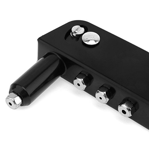 ChgImposs Professional Hand Riveter, Manual Light-weight Rivet Gun Kit, Blind Rivet Hand Tool Gutter Repair Heavy Duty Tool