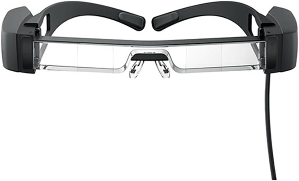 BT-40 AR Glasses All-in-one Head-Mounted HD Display 3D Cinema Supports Mobile Phone Connection to Compatible for EPSON BT-40 Smart VR Glasses(BT-40)