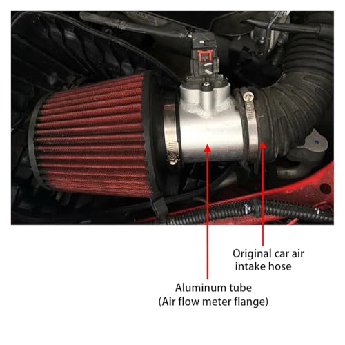 Soporte adaptador de sensor de flujo de aire MAF 70mm para accesorios de coche 3