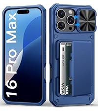 Amazon.com: BXYJY for iPhone 16 Pro Max Case Wallet, Built-in Card