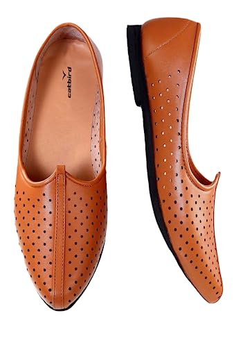 Image of CatBird Men's Traditional Ethnic Nagra | Classic Design Jalsa Mojaris Jutti