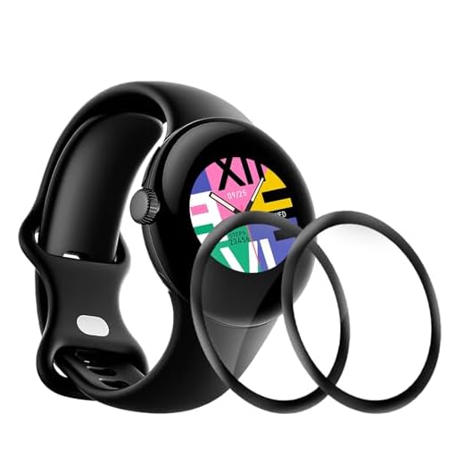 Carantee 2 Stück Schutzfolie für Panzerglas für Google Pixel Watch 3/2/1 41mm, Ultra-dünne High Definition Anti-Kratzer Google Watch 41mm Displayschutzfolie, Ultra HD Anti-Öl Anti-Schmutz Schutzglas
