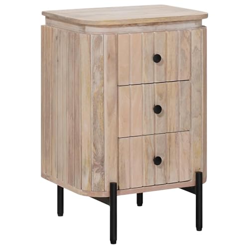 Table de chevet 3 tiroirs pour optimiser le rangement d'une chambre - 6