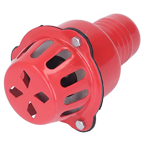 Válvula de retención de la bomba de agua, válvula de retención inferior del filtro de la bomba robusta práctica 2 pulgadas a prueba de desgaste universal para mantenimiento