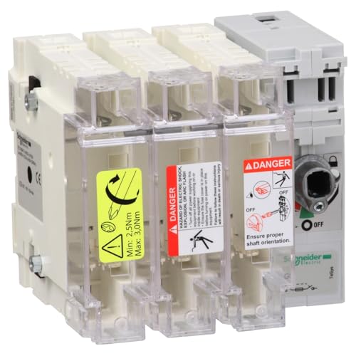 TeSys GS Bloque Interruptor Seccionador 100A 3P GS2J3 fusible 22x58 3