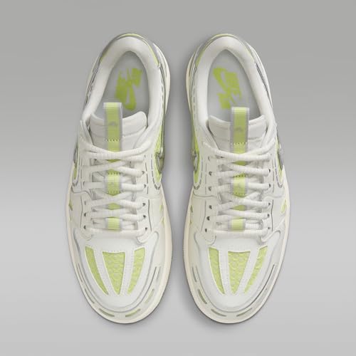 Air Jordan 1 Low Method of Make Women's Shoes (Sail/Metallic Silver/Luminous Green) Size 6.5 by Nike - Used condition - Image 4