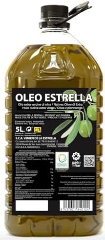 Aceite de Oliva Virgen Extra 5 Litros Picual Oleo Estrella | Acei...