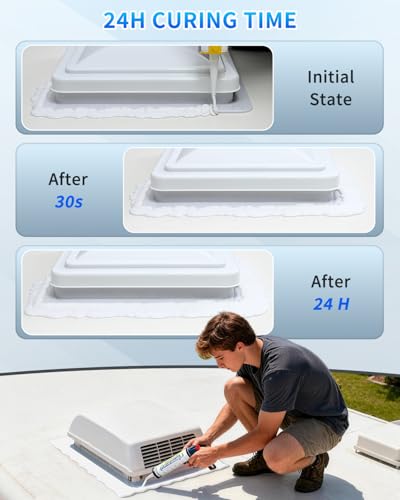 BEBOBLY RV Roof Sealant 2 Pack