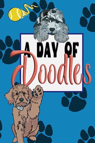 Independently published A Day of Doodling: un cuaderno de diario para los amantes de Goldendoodle | 120 páginas, 6 x 9 pulgadas