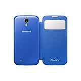 Samsung S View Cover for Galaxy S4   Cyan Blue