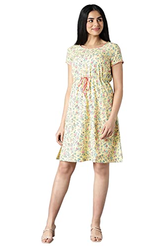 Image of Aurelia Women Fit and Flare Casual Ankle Length Dress