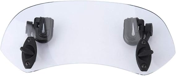Motorcycle Wind Deflector Universal Motorcycle Modified Windscreen Windscreen Spoiler Air Deflector (Transparent)