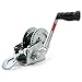 Camco Heavy Duty Steel Marine Towing Winch- Corrosion Resistant | 1,2000 lb Capacity| Durable Gears Resist Wear & Tear| Resilient & UV Resistant 20' Strap - (50001)