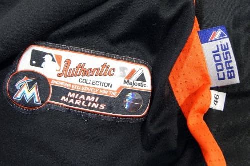 Miniatura 4 de 2012-13 Miami Marlins Fermin #60 Juego Usado Jersey ST BP 46 DP18407 - Juego Usado MLB Jerseys