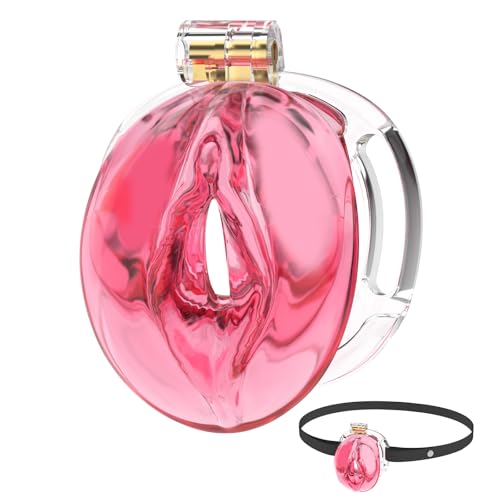 Image of Male Chastity Cage 3D Printed Sissy Cage with Soft TPE Bondage Gear & Accessories Adult Sex Toys Slave Tool Chastity Devices (red)