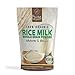 Raw Organic Rice Milk Powder from Essona Organics. Convenient re-sealable pouch. Now Larger Size 240 grams.