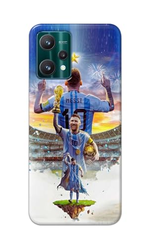 Image of Printed Hard Back Cover for Realme 9 Pro 5G Back Cover (Famous Football Player -J2) -190724(EA)